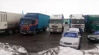 Стачка перевозчиков под Пензой