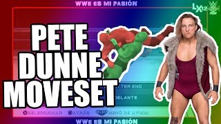 Grupo de Movimientos de PETE DUNNE - Moveset Pete Dunne SVR 2011