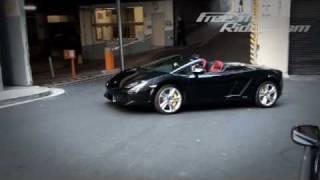 2010 Lamborghini Gallardo LP560-4 Spyder test drive in Sydney