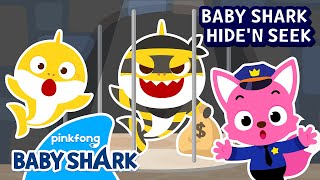 [NEW] Freeze! ‍ ️Catch the Thief Shark Family | Hide and Seek with Baby Shark 
