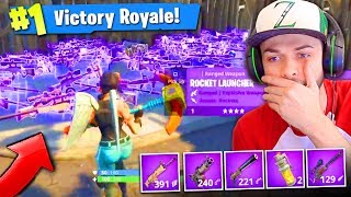 WINNING using *ONLY* EPIC guns in Fortnite: Battle Royale!