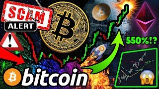 BITCOIN & Altcoins GO INSANE!! Ethereum to EXPLODE 550%!? BEWARE: New Crypto SCAM!