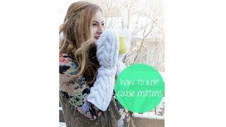 HOW TO KNIT TWILIGHT BELLA'S MITTENS