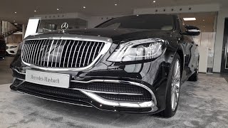 In the Mercedes Maybach S560: review exterior/ interior [HD]