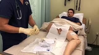 Inserting Male Catheter - 2019 Fundamentals Clinical Group 4
