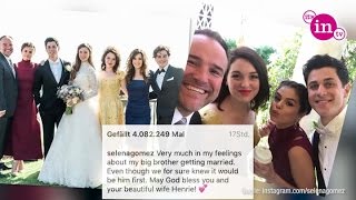 Selena Gomez‘ "großer Bruder" unter der Haube!