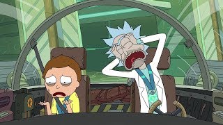 Rick and Morty Season 3 but it's just stuttering
