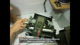 Samsung ML-1866 захватывает бумагу через раз. Ремонт муфты и соленоида ролика захвата бумаги