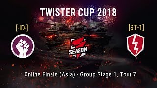 World of Tanks Blitz - Online-Finals Blitz Twister Cup 2018 (Asian Server)