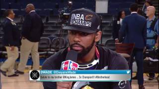 Kyrie Irving joins the desk Postgame | Cavaliers vs Warriors Game 7 | June 19 NBA 2016 Finals