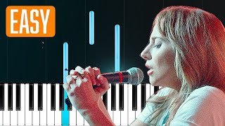Lady Gaga - "Is That Alright" (A Star Is Born)  100% EASY PIANO TUTORIAL