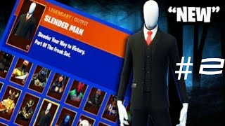 *New* SLENDER MAN SKIIN IN FORTNITE BATLLE ROYALE IS BEAST MODE!!!!(MOD!) Episode 2