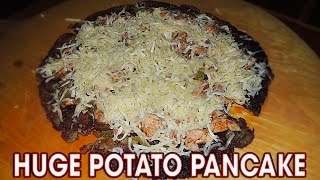 Jumbo Potato Pancake Challenge in Czech Republic!!