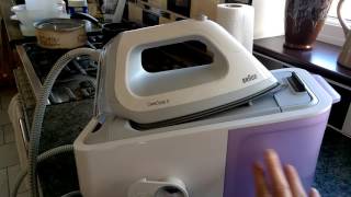 Braun steam iron