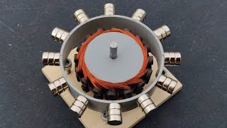 Free Energy Generator Using Powerful Magnetic Force