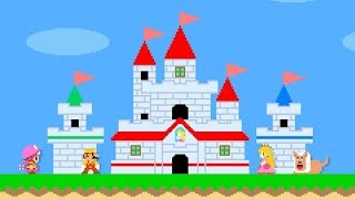 Super Mario Maker 2 - Ending Credits with Mario Theme Remix