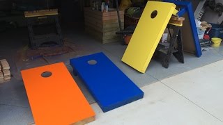 How To Make Cornhole Boards