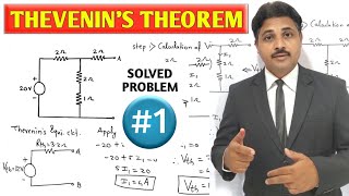 THEVENIN THEOREM SOLVED PROBLEMS IN HINDI (PART-1)