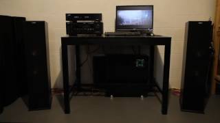 Cinema Sound Demo - Klipsch RP-280F with Tascam DR-100mk3