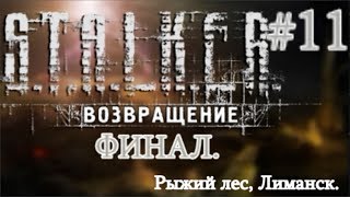СТАЛКЕР Возвращение #11. Финал. Рыжий лес. Лиманск. Туннель под Лиманском. Сыч, Лебедев, и ЗОНА.