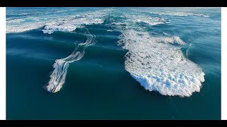 Largest Tidal Waves in the World with Awesome Finale.