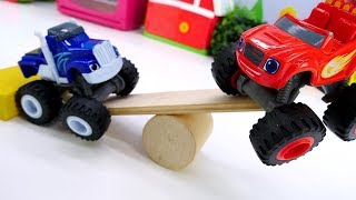Игры для детей. Новые друзья Вспыша. Видео с машинками.