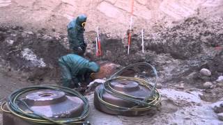 EOD ruimt V1-bom met 1000 kilo springstof
