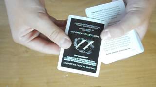 Unboxing//Обзор карт Bicycle Guardians