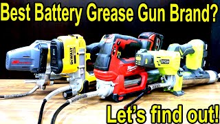 Best Battery Grease Gun Brand? Let's find out!