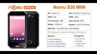 NOMU S30 Mini Красивый, быстрый и IP68....СУПЕР