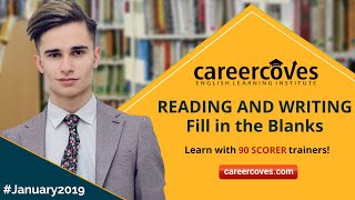PTE - Reading & Writing Fill in the Blanks - January Edition 2019 ©