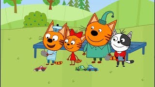 Три кота | Маленькие гонки | Серия 65 | Мультфильмы для детей