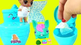 #Pooparoos ТУАЛЕТНАЯ БУМАГА - СЮРПРИЗЫ! МУЛЬТИК УТРО КУКЛЫ ЛОЛ! ПЕРЧИНКА ПРОТИВ ШУГАР! My Toys Pink