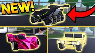 BUYING THE RHINO, OVERDRIVE, AND PATRIOT HUMVEE! (*NEW VEHICLES*) | ROBLOX: Mad City