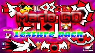 ¡Epic texture pack! - Mario GD texture pack for Geometry Dash 2.02 & 2.011 (Steam y Android)