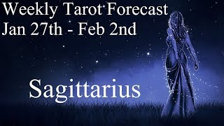 Sagittarius ~ Empowered with magic! ~ Weekly Tarotscope Jan 27th - Feb 2nd