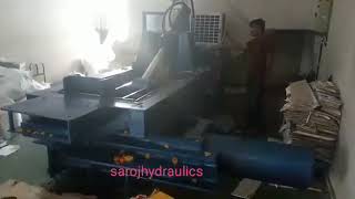 Triple action baling machine,triple action baling press