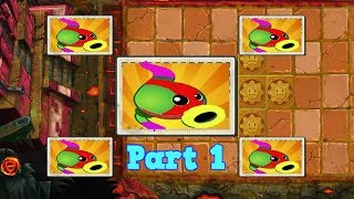 PVZ 2 LinhYM | Shadow Peashooter Max Unlimited Power - Up  Part 1 | Plants vs Zombies 2 7.3.1.