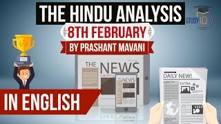 English 08 February 2018- The Hindu Editorial News Paper Analysis- [UPSC/SSC/IBPS] Current affairs