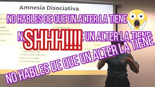 CLASE SOBRE TRASTORNOS DISOCIATIVOS! | Qué pena!