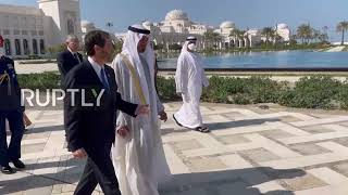 UAE: Israeli Pres Herzog meets with Crown Prince bin Zayed in historic visit to Abu Dhabi