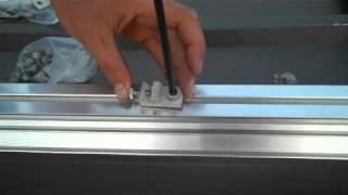 How to properly ground Solar PV Racking Module Rails