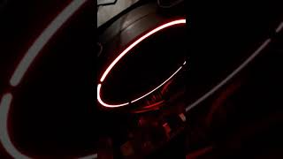 Работа кулера PCCooler GI-X5R Red в открытом корпусе