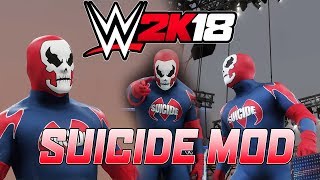 WWE 2K18 PC Mods - Suicide Mod! (DOWNLOAD IN DESCRIPTION)