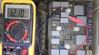 Fuel pump test _ fuse test _ relay test - Kia sportage  (video37)