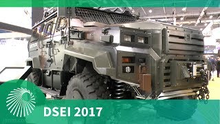 DSEI 2017: EJDER YALCIN 4x4 by Nurol Makina