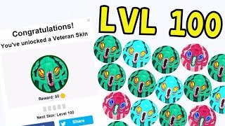 Agar.io Kraken Skin Gameplay - Solo Road to LVL 100 in Agario