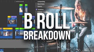 B Roll Editing Breakdown | Cinematic Drummer