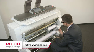 RICOH. Замена бумаги на MP CW2200SP / CW2201SP