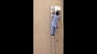 Largest Biggest Ladder Ever Fail Unsafe Work 2015